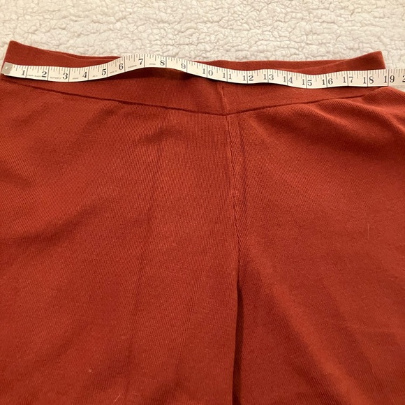 Nine West rust colored dressy wide-legged pants - Picture 5 of 5